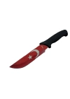 Ayyıldız Mf032 Rd Kırmızı Av Bıçağı 31cm - Testere Detaylı Bıçak, Kılıflı, Plastik Sap