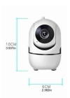 Baby Kamera Kablosuz 720P Beyaz 360 Derece Wifi Kamera Full HD 1080p