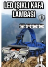 Balıkçı Kafa Lambası Led Işık 4 Farklı Mod Esnek ve Ayarlanabilir
