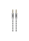 Basic A810 Hasır Örgü 3.5mm Aux Kablo