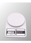 Beyaz Plastik Dijital Mutfak Tartısı – 24x16.8x1.5cm