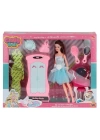 BFS   02453 Cindy Doll Dolaplı Makyaj Masalı Bebek -Oydaş Oyuncak