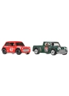 BFS  1:64 Hot Wheels Premium Car Culture 2li Morris Mini Ve 67 Austin Mini Pickup