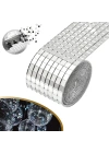 BFS  1 Metre Uzunluğunda Gümüş Renk Aynalı Mozaik Taşlı Dekor Bandı 4 cm x 1 mt