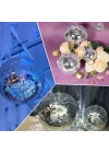 BFS  1 Metre Uzunluğunda Gümüş Renk Aynalı Mozaik Taşlı Dekor Bandı 4 cm x 1 mt