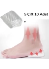 BFS  10 adet  Ayakkabı Boy Uzatıcı Anatomik Ortapedik Silikon Tabanlık