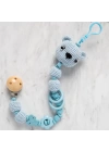 BFS  10 Adet Pembe Yassı Ahşap Boncuk