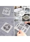 BFS  10lu Banyo ve Mıutfak Lavabo Koku Önleyici ve Haşere Böcek Önleyici Gider Filtresi