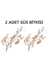 BFS  100 cm Dekoratif Dallı Sedef Ağacı Çiçeği Yapay Sahte Süs Bitkisi