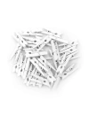 BFS 100lü Beyaz Ahşap Mandal 2.5cm (10lu Paket-1000 Adet)
