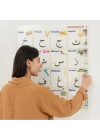BFS  100x150 cm Statik Kağıt Elif-Ba Öğrenme Tahtası