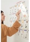 BFS  100x150 cm Statik Kağıt Elif-Ba Öğrenme Tahtası