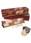 BFS  1010464 VİP Ahşap Okey Takımı Açık Renk ,Star okey