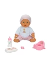 BFS   1030141 Sesli Bebelou Tuvalet Zamanı Bebek Seti 32 cm -Sunman