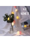 BFS  10lu Renkli Yumurta Şeklinde Dekoratif Dolama Led Aydınlatma