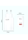 BFS  120W USB Hızlı Type C Uçlu Kablolu Şarj Aleti