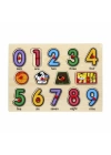 BFS  130444 Ahşap Raptiyeli Puzzle Saat