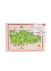 BFS  131-132 ONY Ahşap Tutmalı Puzzle Büyükten Küçüğe -Onyıl