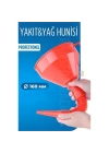 BFS  16 Cm Çap Büyük Huni Süzgeçli Yakıt Yağ Hunisi Jeneratör Hunisi