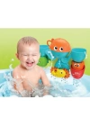 BFS  17458 Eğlenceli Arkadaşlar Su Parkı Banyo Oyuncağı, Baby Clementoni, +6 ay