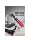 BFS  180 Derece Çelik Çemberli Filtre Sökme Anahtarı - Boru Sökme Anahtarı
