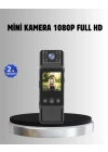 BFS 180° Döner Lensli Mini Kamera 1080P Full HD Hareket Algılama 1200mAh