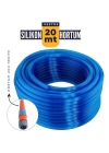 BFS   20 Metre Silikonlu Bahçe Hortumu Sulama Aparatı HEDİYELİ