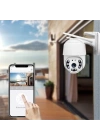 BFS  20 MP HD Lens İç Dış Mekan Suya Danıklı IP Wifi Network Güvenlik Kamerası Wifi Kamera
