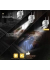 BFS  20 MP HD Lens İç Dış Mekan Suya Danıklı IP Wifi Network Güvenlik Kamerası Wifi Kamera