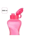 BFS  2000ML Kapasiteli Sporcu Tipi Suluk Pratik El Matarası TP-487