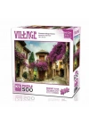 BFS  20062Flowered Village Houses 500 Parça Puzzle