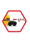 BFS  203725005 Dickie Toys, Volvo Yükleyici Kepçe ve Volvo Damperli Kamyon