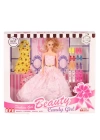 BFS   207 Ayakkabı Setli Candy Girl Bebek -Efe Toys