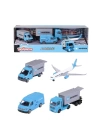 BFS   212057290 Majorette MAERSK Lojistik Arabaları 4 Parça -Simba