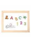 BFS  2250 AHŞAP TABLET YAZI TAHTASI 62 PARÇA  KÜÇÜK BOY