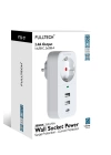 BFS 2.4a Çıkışlı 2xusb 1xtype-c Tekli Priz Ftr-17
