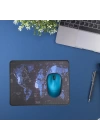 BFS  25x32 cm Küçük Boy Mouse Pad Dünya Haritası