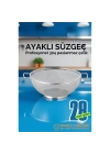 BFS  28 cm Süzgeç - Makarna Süzgeci Pirinç Meyve Süzgeci 304 Paslanmaz Çelik