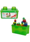 BFS   2in1 Jelly Blox Saklama Kutulu Blok Seti 30 Parça