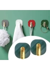 BFS  2li Yapışkanlı Retro Askılık Dolap Kapak Kulpu Yeşil