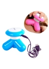 BFS  3 Başlıklı Titreşimli USB Şarjlı Mini El Masaj Aleti