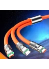 BFS  3 in 1 Type-C + Micro Usb + Lightning Hızlı Şarj Kablosu Silikon Kablo 1 Metre Opp Ambalaj