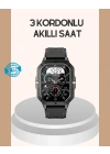 BFS 3 Kordonlu Akıllı Saat Uzun Pil Süreli