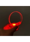 BFS 3 Modlu Pilli Led Işıklı Esnek Parti Bilekliği Kırmızı