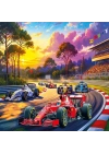 BFS 31505 FORMULA RACING 100 PARÇA PUZZLE
