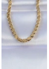 BFS 316L Çelik Gold Renk Arpa Model Kolye