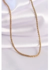 BFS 316L Çelik Gold Renk Kolye