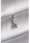 BFS 316L Çelik Gümüş Renk Topçuk Model Piercing