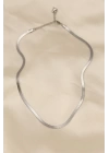 BFS 316L Çelik Silver Renk 45 cm İtalyan Zincir Model Kadın Kolye
