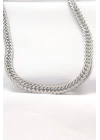 BFS 316L Çelik Silver Renk Balık Sırtı Zincir Kolye